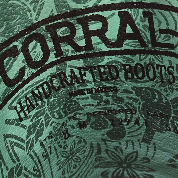 Corral Western Boots Pink Fuchsia Snip Cowboy Cowgirl Tall Leather Embroidery 8 - Picture 9 of 16